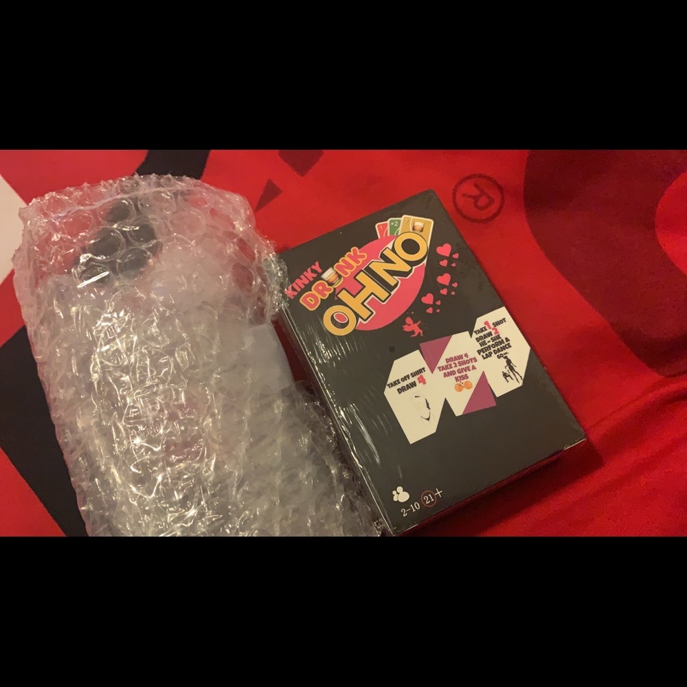 Kinky uno drinking card game